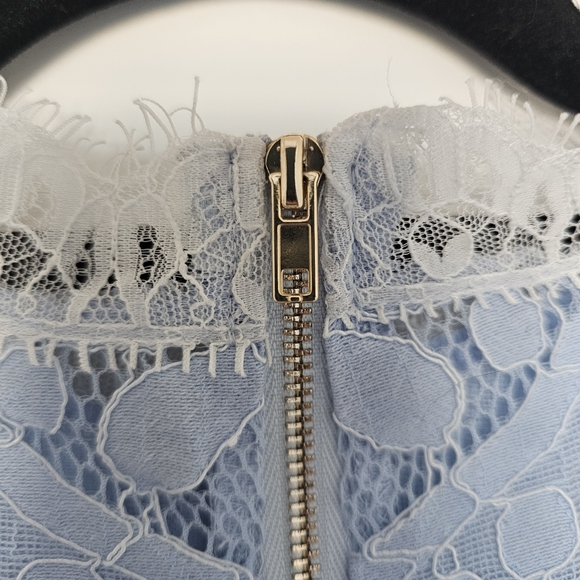 A. Peach Lace Top - Picture 3 of 5